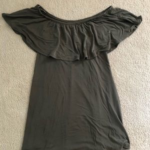 Off the shoulder dress